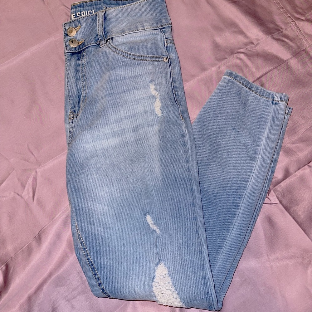 Blue spice size 5 ankle/high rise jeans